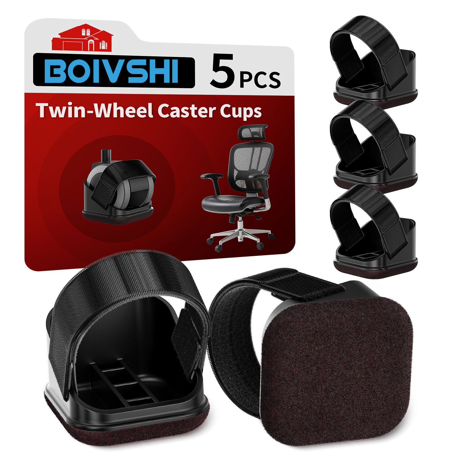 Office Furniture Brands - 5 Buah Pelindung Kaki Kursi Kantor,