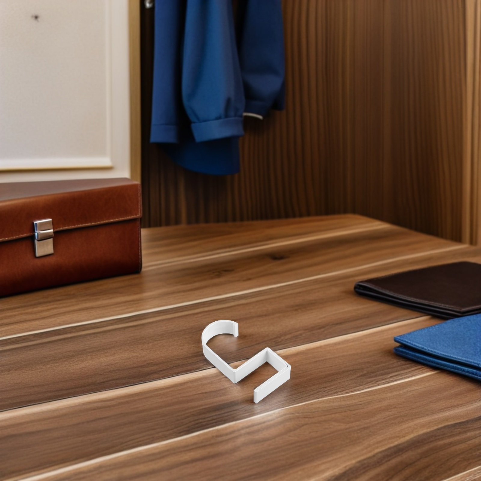 Desk Organizer - 2 buah Gantungan Tas Meja, Pengatur