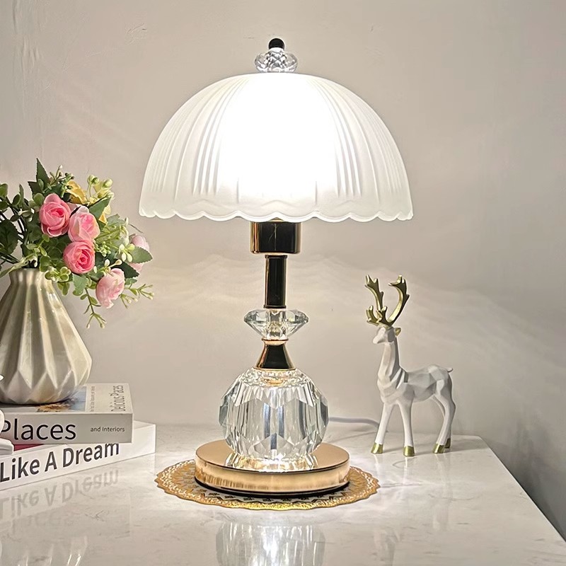 Desk Lamp - Lampu meja kristal mewah bergaya sederhana