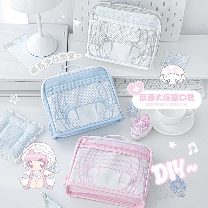 RosyPosy Kotak Pensil Anime Lu - Desk Organizer ulasan dan harga