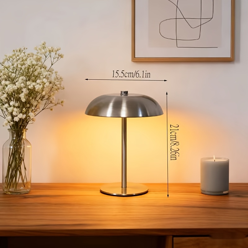 Lampu Meja Jamur Minimalis Vin - Desk Lamp ulasan dan harga