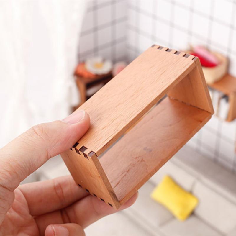 1 Buah 1:12 Rumah Boneka Minia - Bookshelf ulasan dan harga
