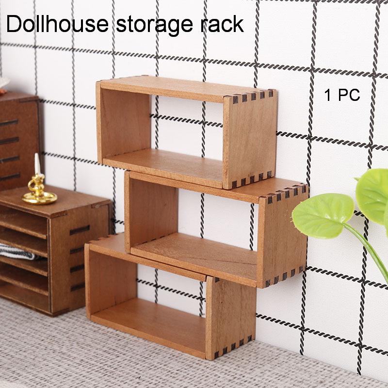 1 Buah 1:12 Rumah Boneka Minia - Bookshelf ulasan dan harga