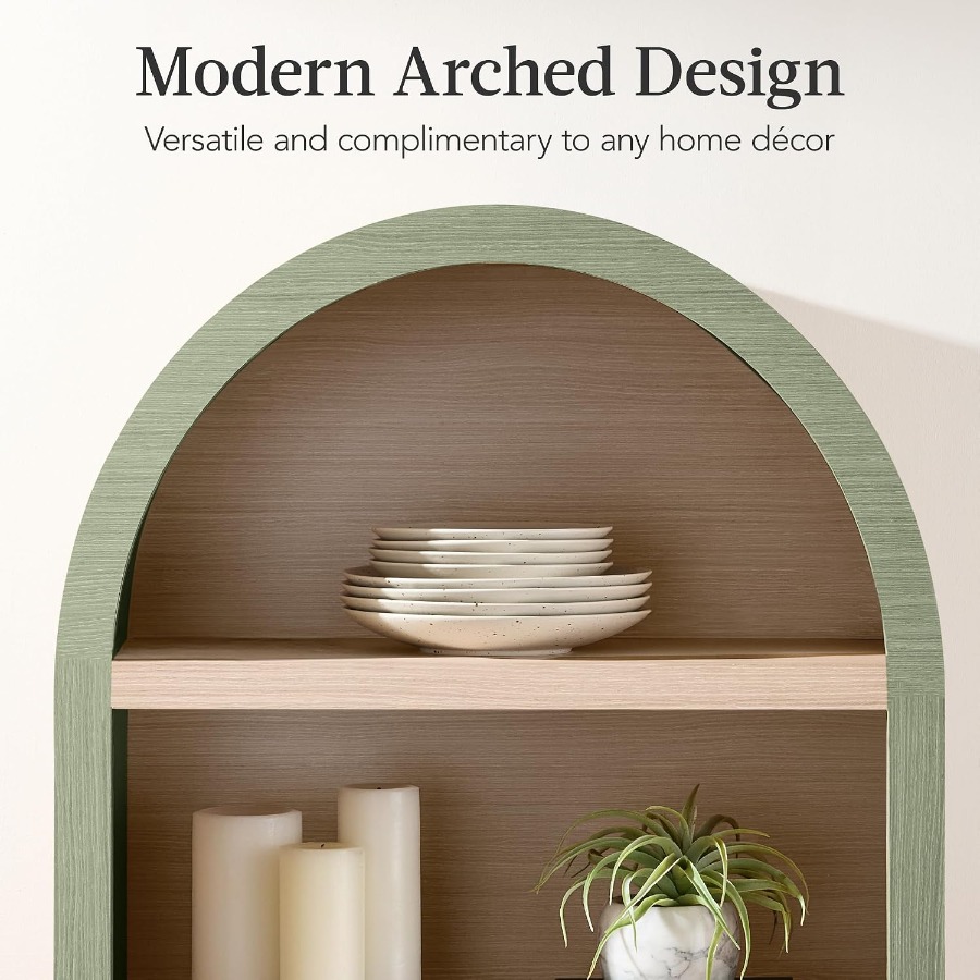 Lemari Pantry Berbentuk Lengku - Bookshelf ulasan dan harga