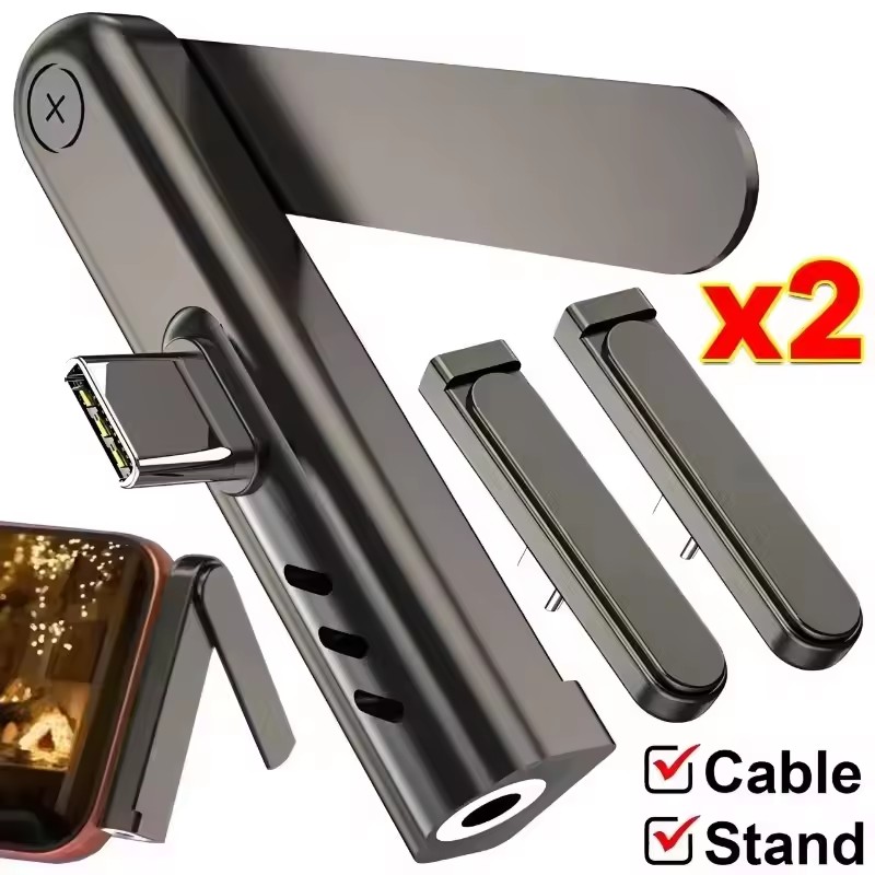 2/1 Buah Adaptor Lipat Braket  - Standing Desk ulasan dan harga