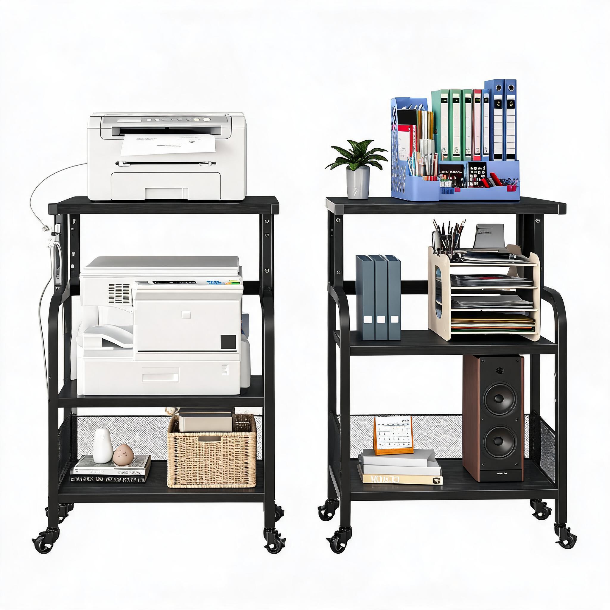 Rak Printer Portabel 3 Tingkat - Printer Stand ulasan dan harga