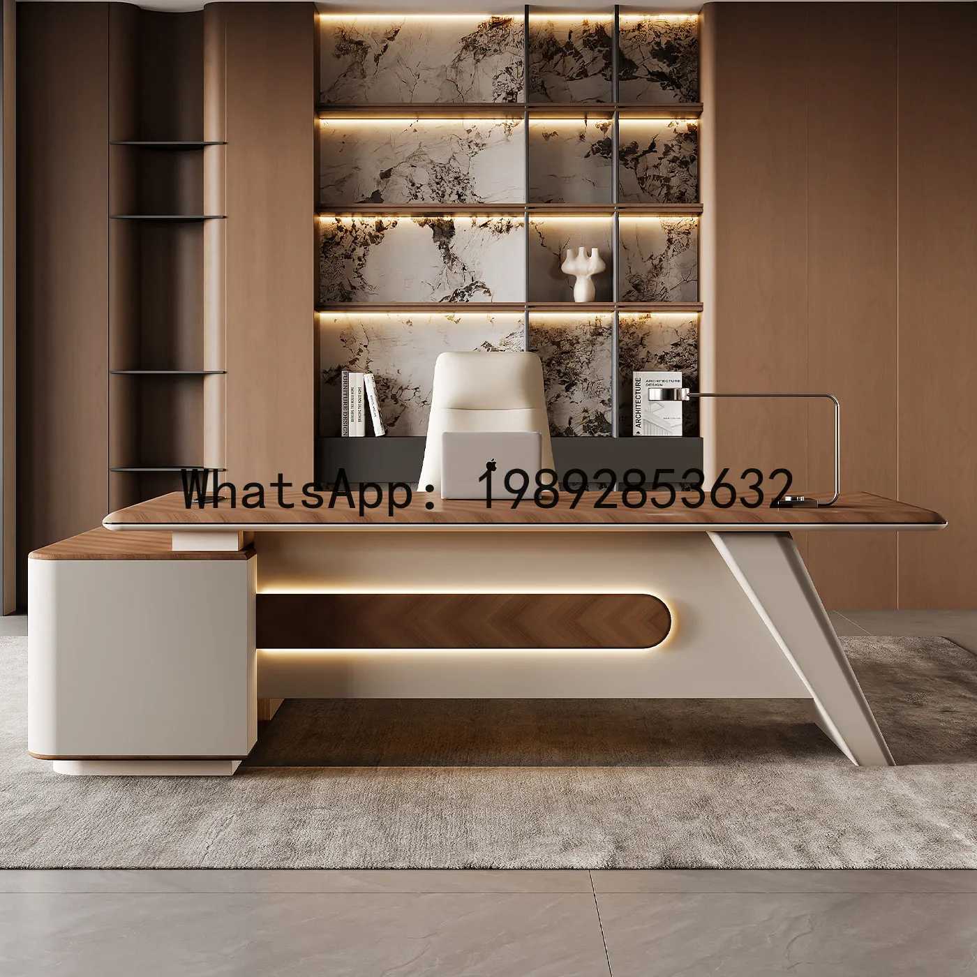 H5.15 Set Meja Kantor Bos - Se - Office Chair ulasan dan harga