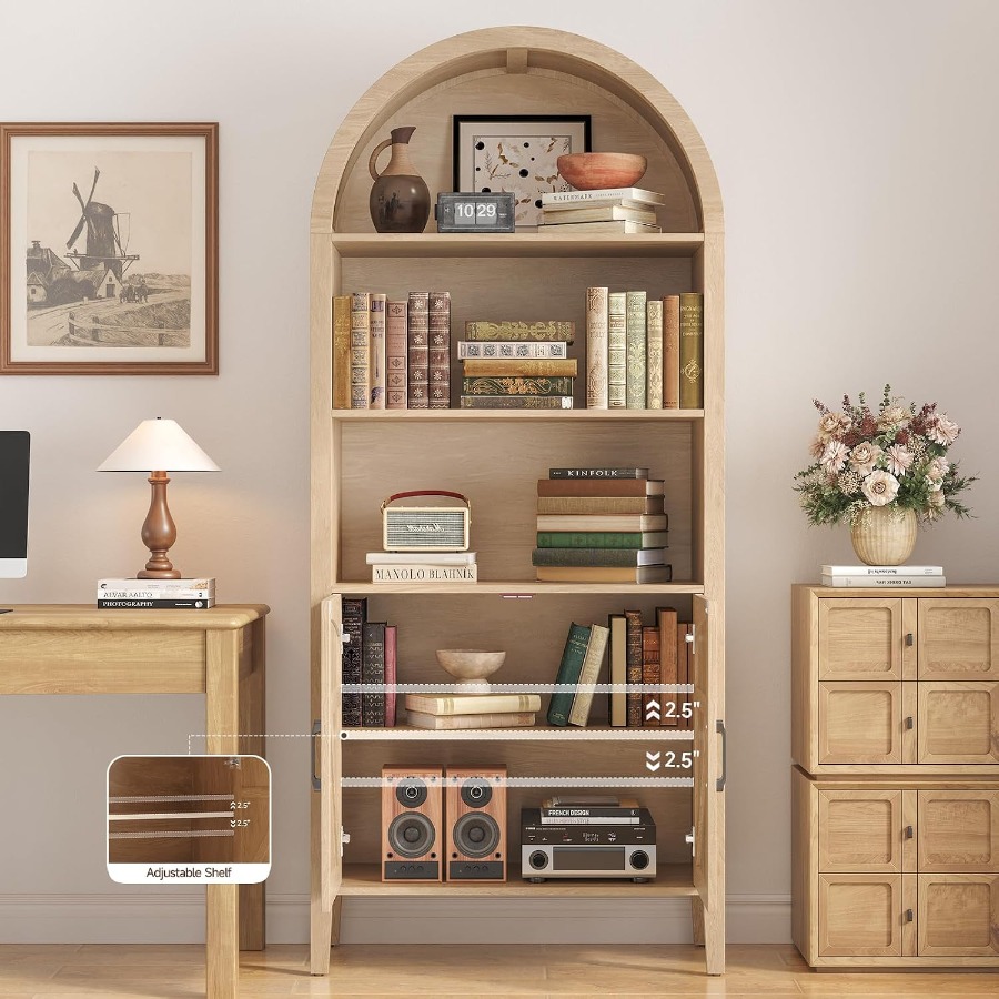 71 Rak Buku Berbentuk Lengkung - Bookshelf ulasan dan harga