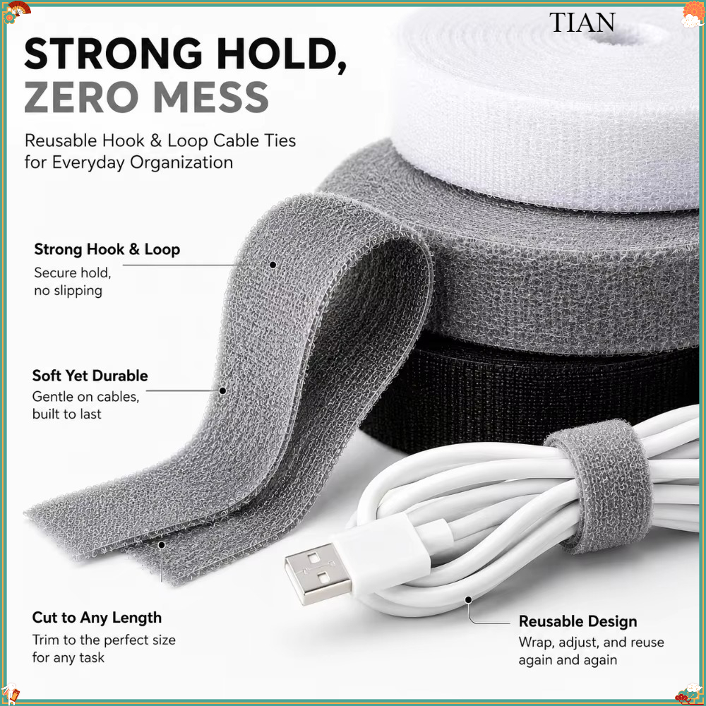 1 buah Pengikat Kabel yang Dap - Desk Organizer ulasan dan harga