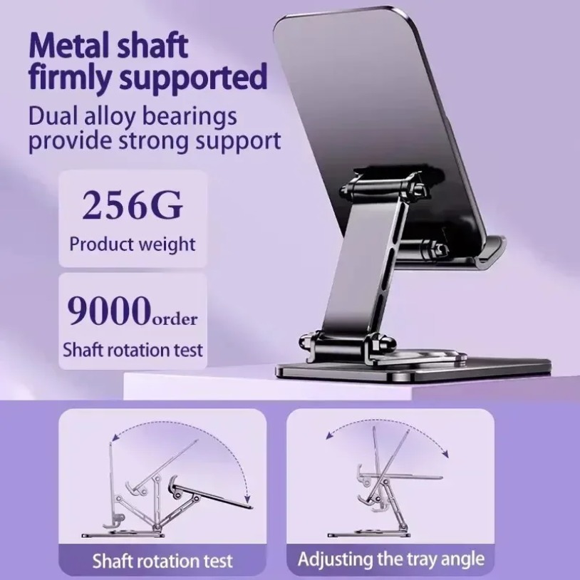360 °   Penyangga Ponsel Logam - Standing Desk ulasan dan harga