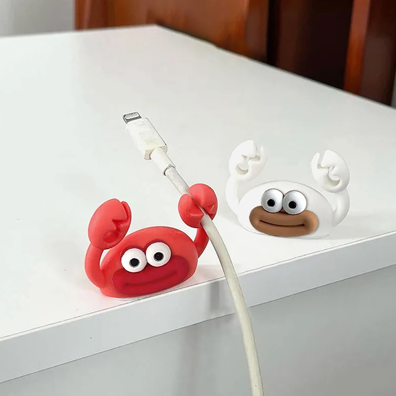 Pemegang kabel kepiting kartun - Desk Organizer ulasan dan harga