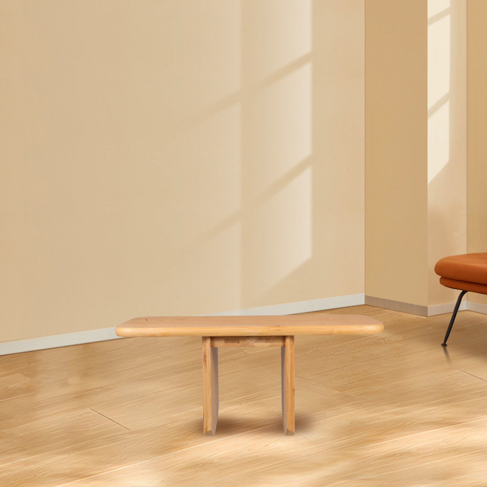 Bangku Bambu Portabel Multifun - Office Stool ulasan dan harga